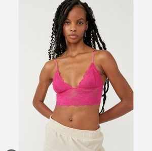 HI SUMMER!!!💞 Free People Intimately Free Everyday Lace Longline Bralette💕